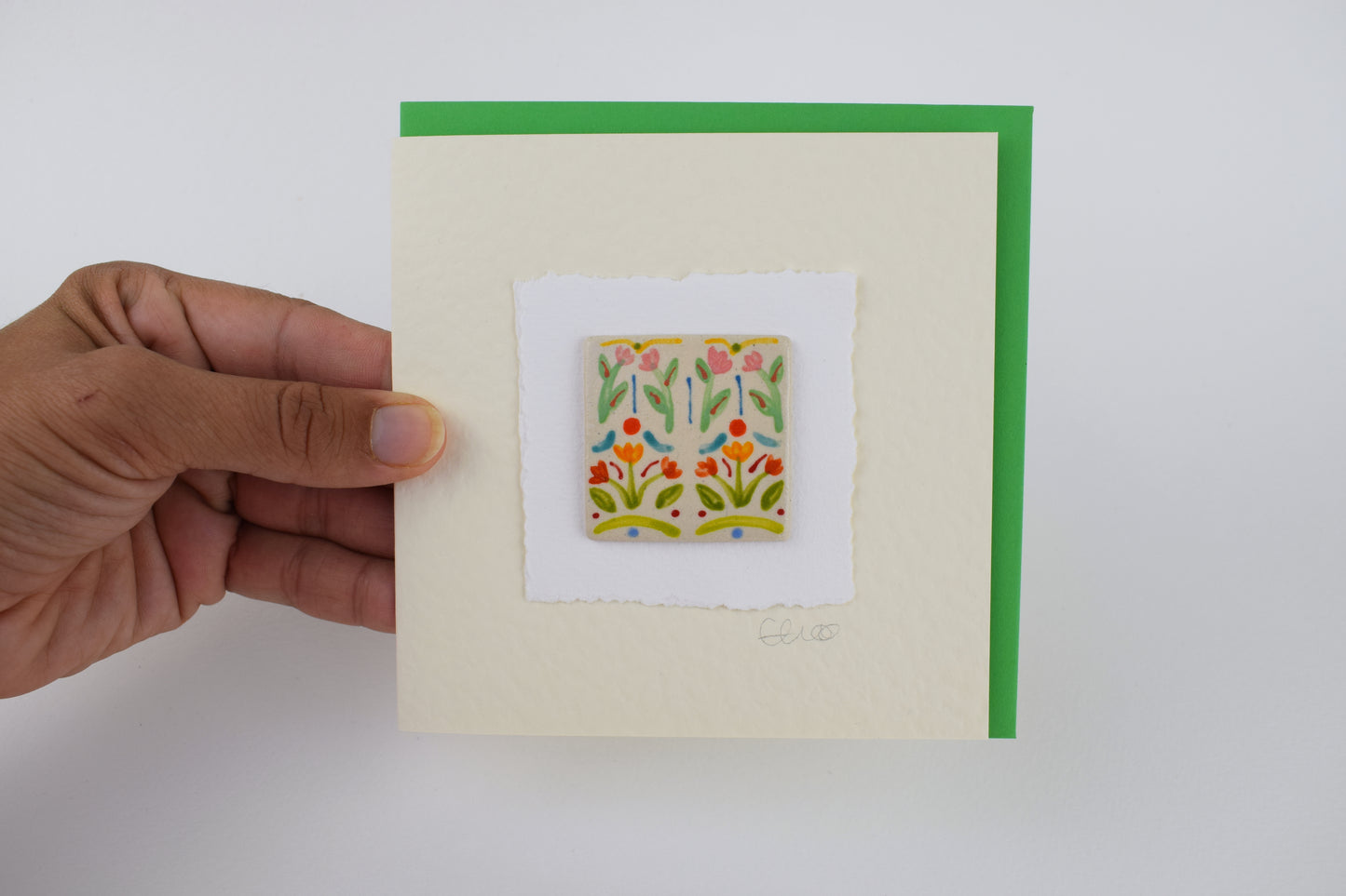 Floral Harmony Greeting Card (3 for £20)