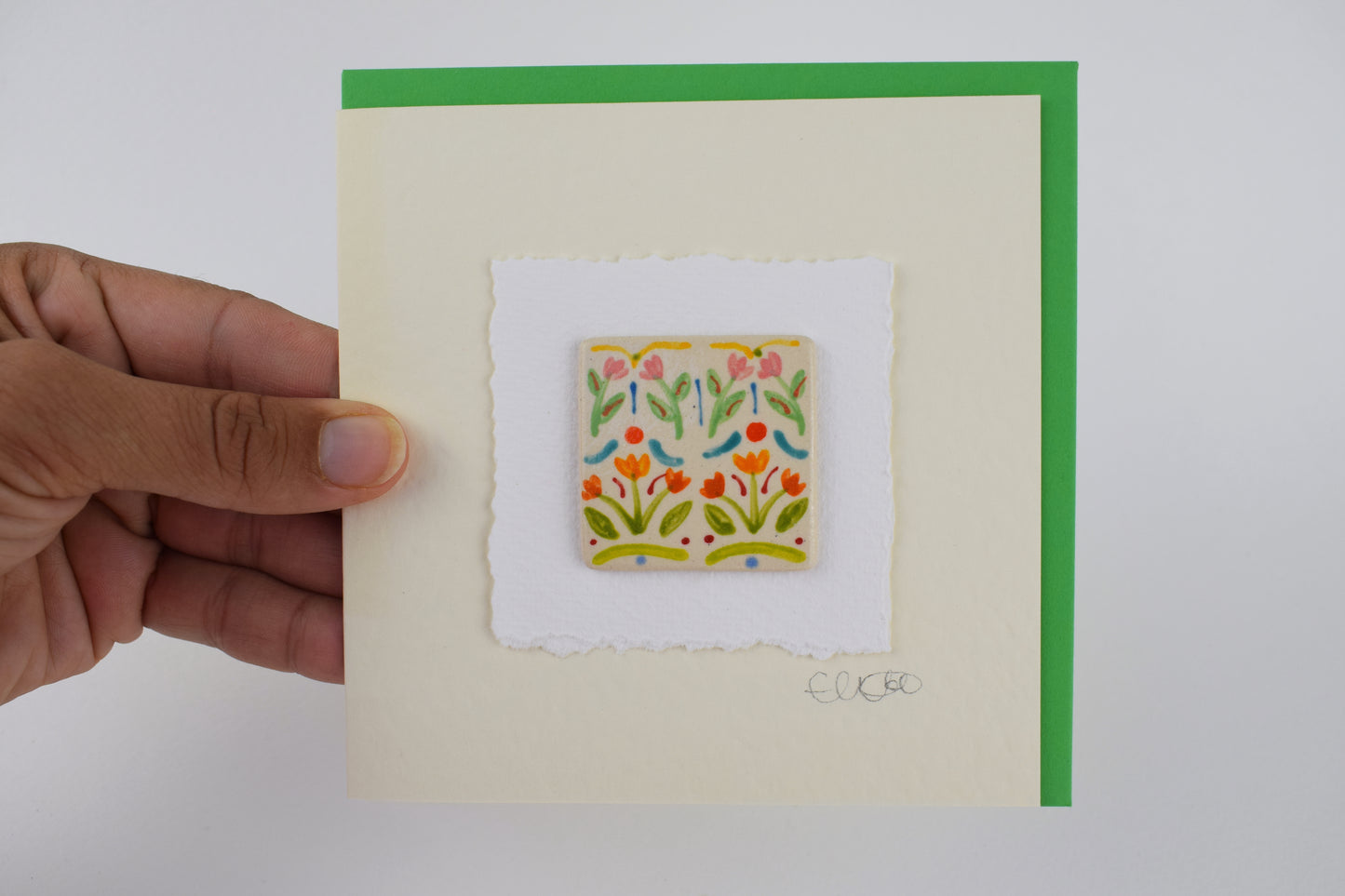 Floral Harmony Greeting Card (3 for £20)