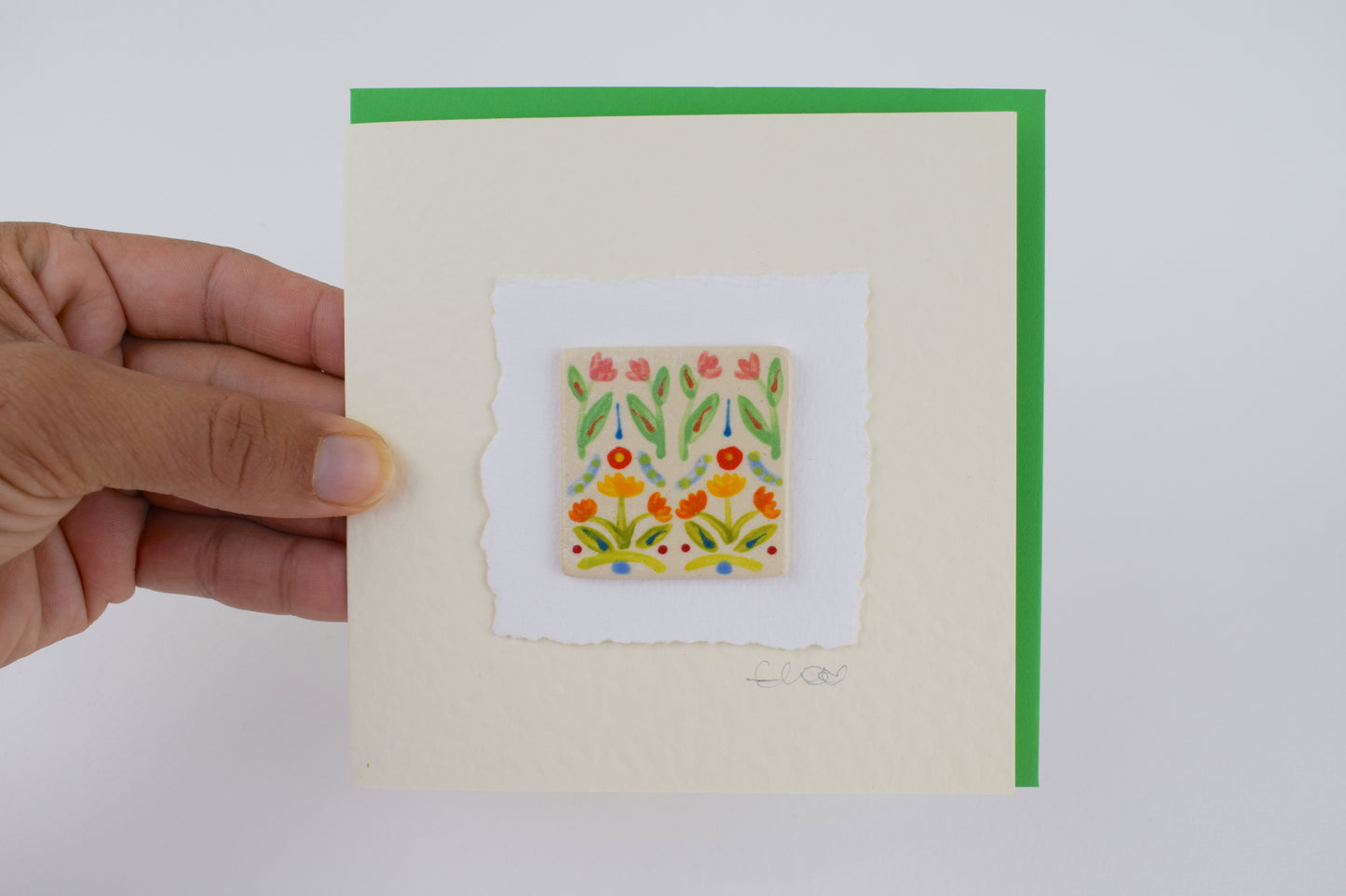 Floral Harmony Greeting Card (3 for £20)