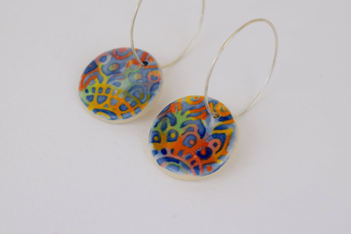 Batik Earrings