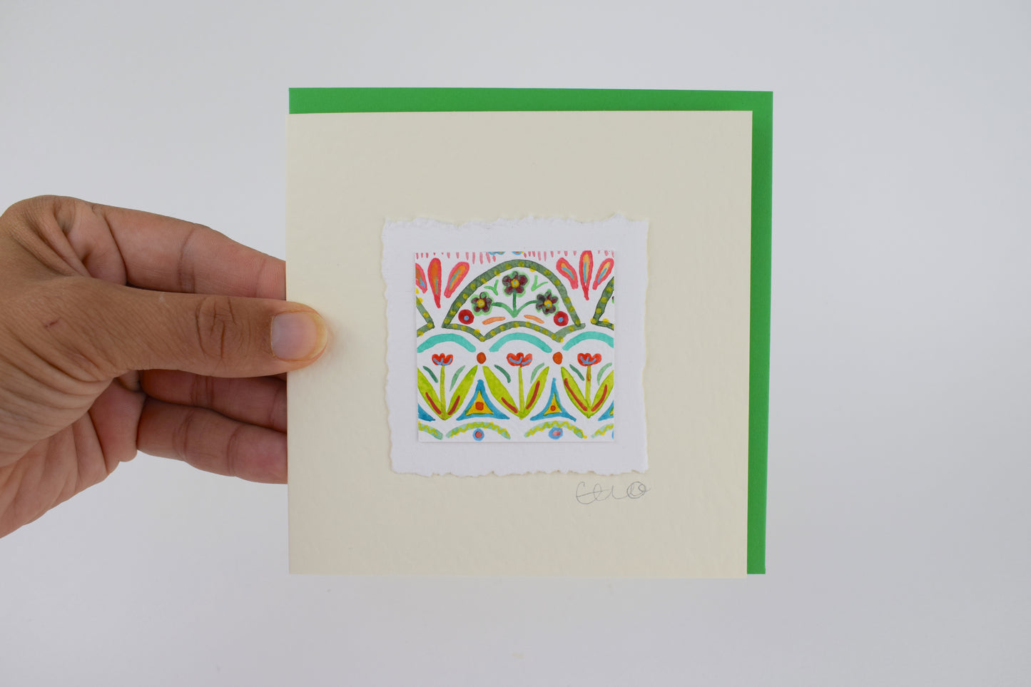 Floral Harmony Greeting Card (3 for £20)