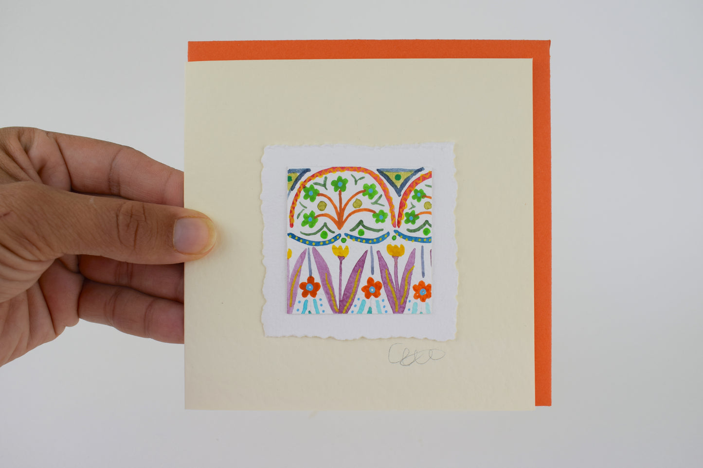 Floral Harmony Greeting Card (3 for £20)