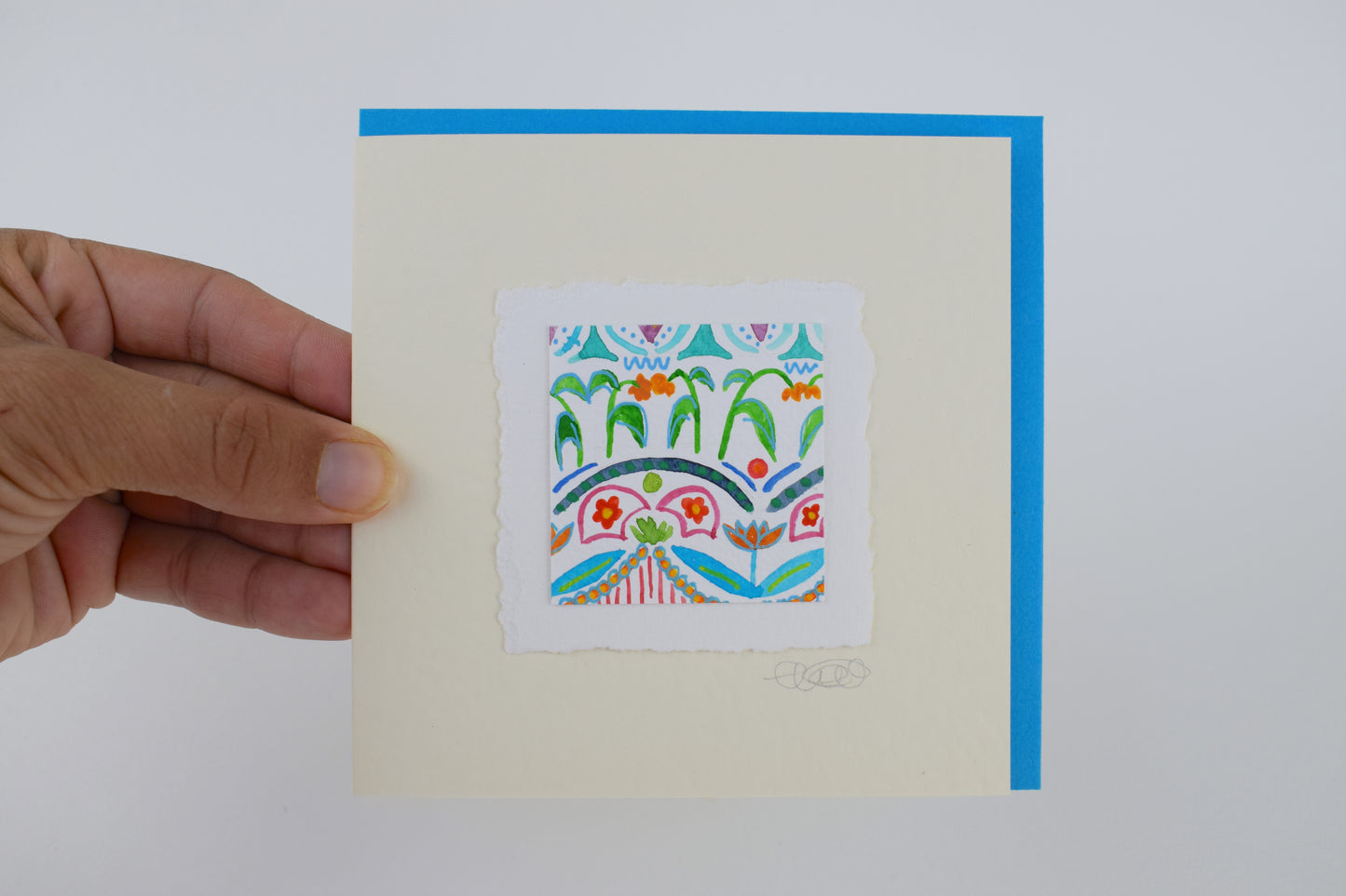 Floral Harmony Greeting Card (3 for £20)