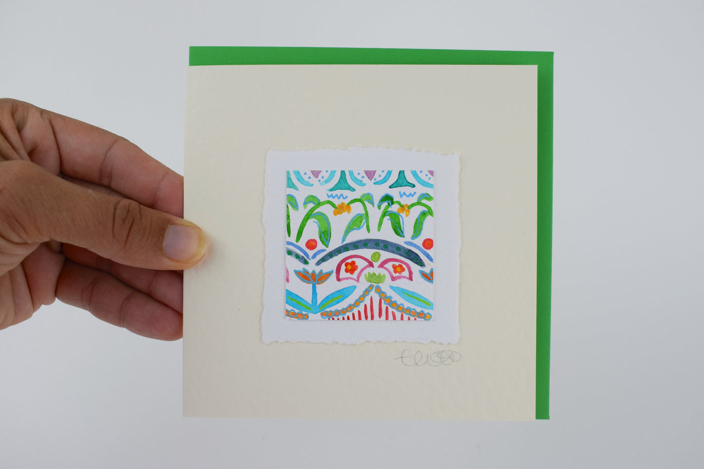 Floral Harmony Greeting Card (3 for £20)