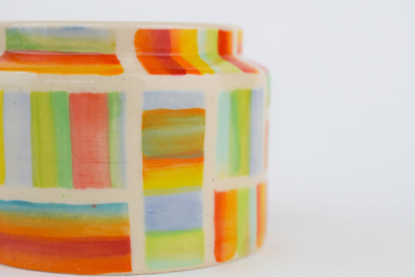 Colourful Cubes Vase IV