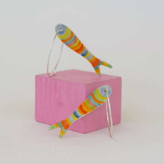Rainbow Fish Earrings