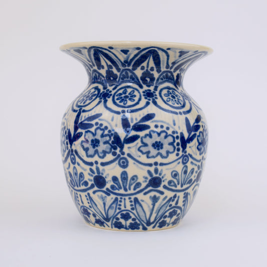 Indigo Harmony Mini Vase