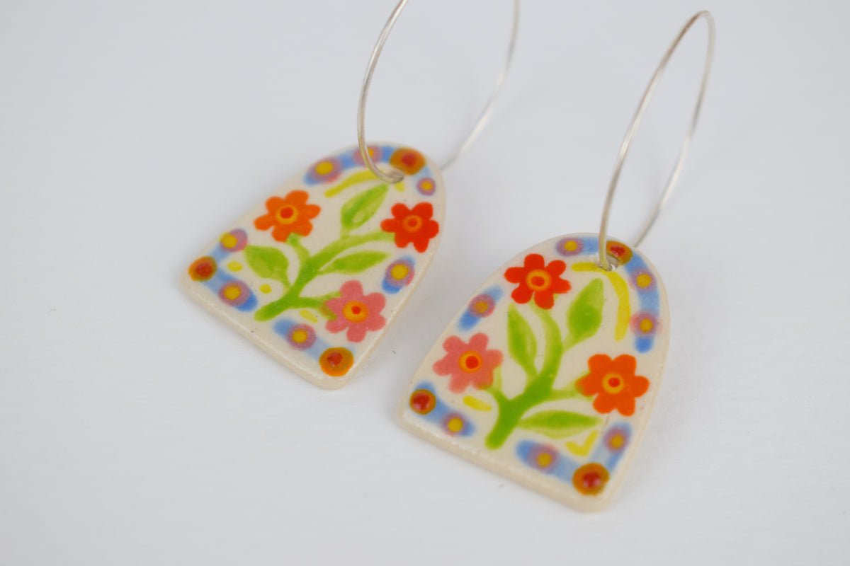 Floral Bouquet Earrings
