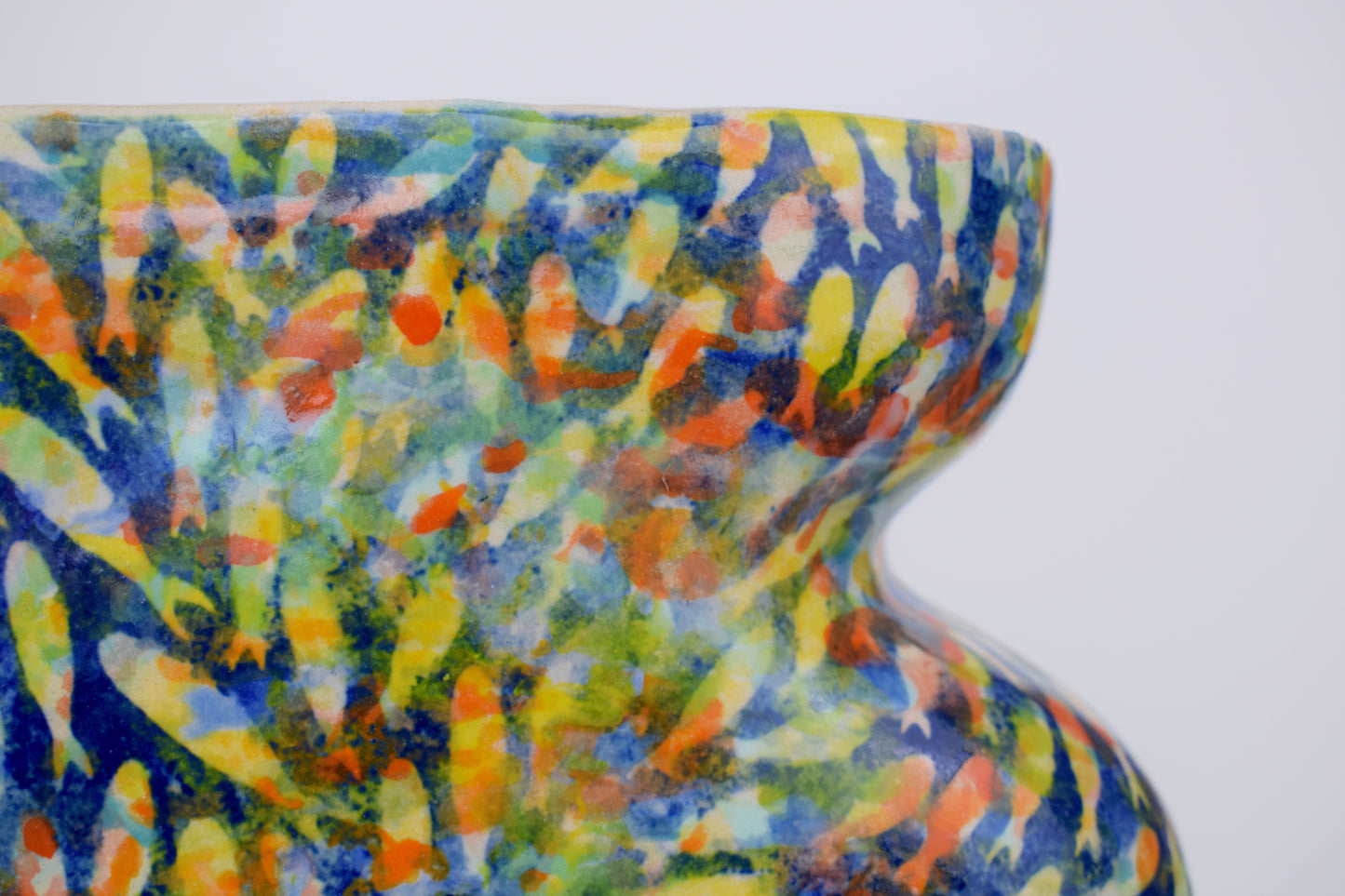 Shoal of Fish Blob Vase