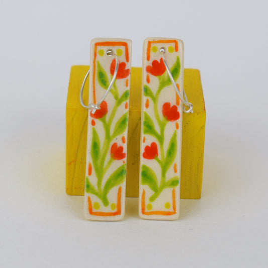 Tulip Floral Earrings