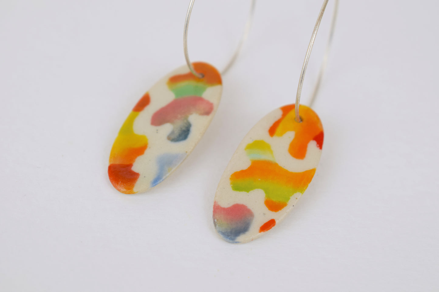 Blob Oval Earrings