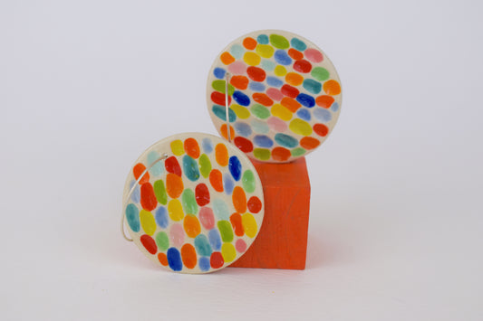 Carved Sunshine Earrings