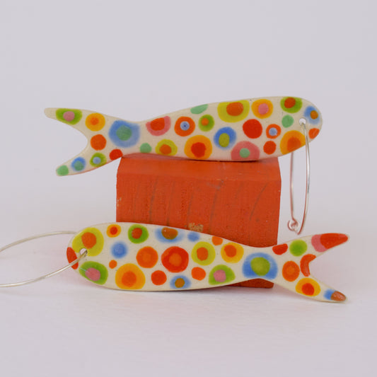Spotty Dotty Fish Earrings