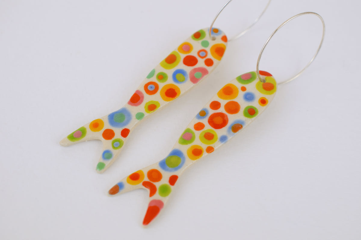 Spotty Dotty Fish Earrings
