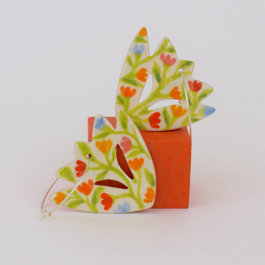 Floral Harmony Tulip Earrings