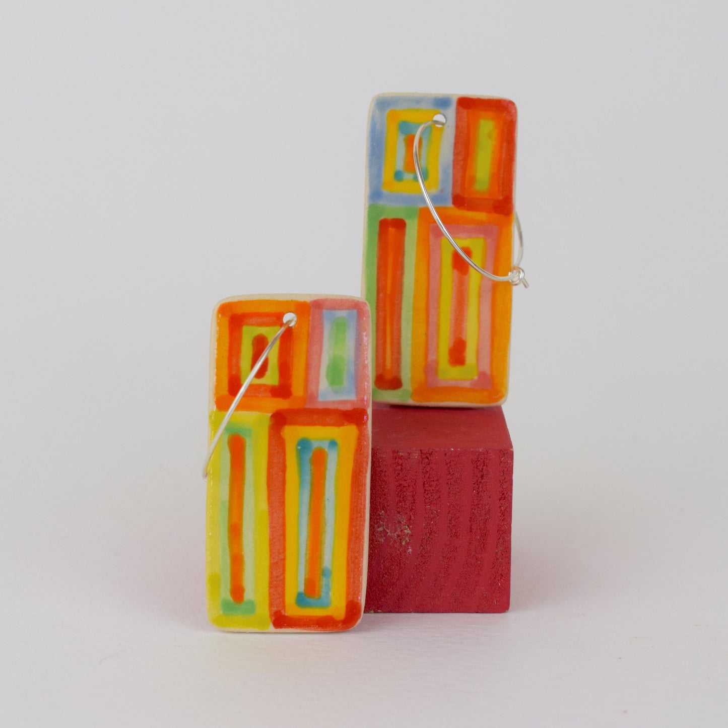 Sunshine Cubed Earrings