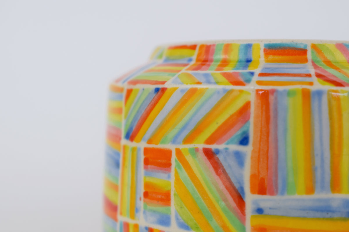 Somewhere Over the Rainbow Vase