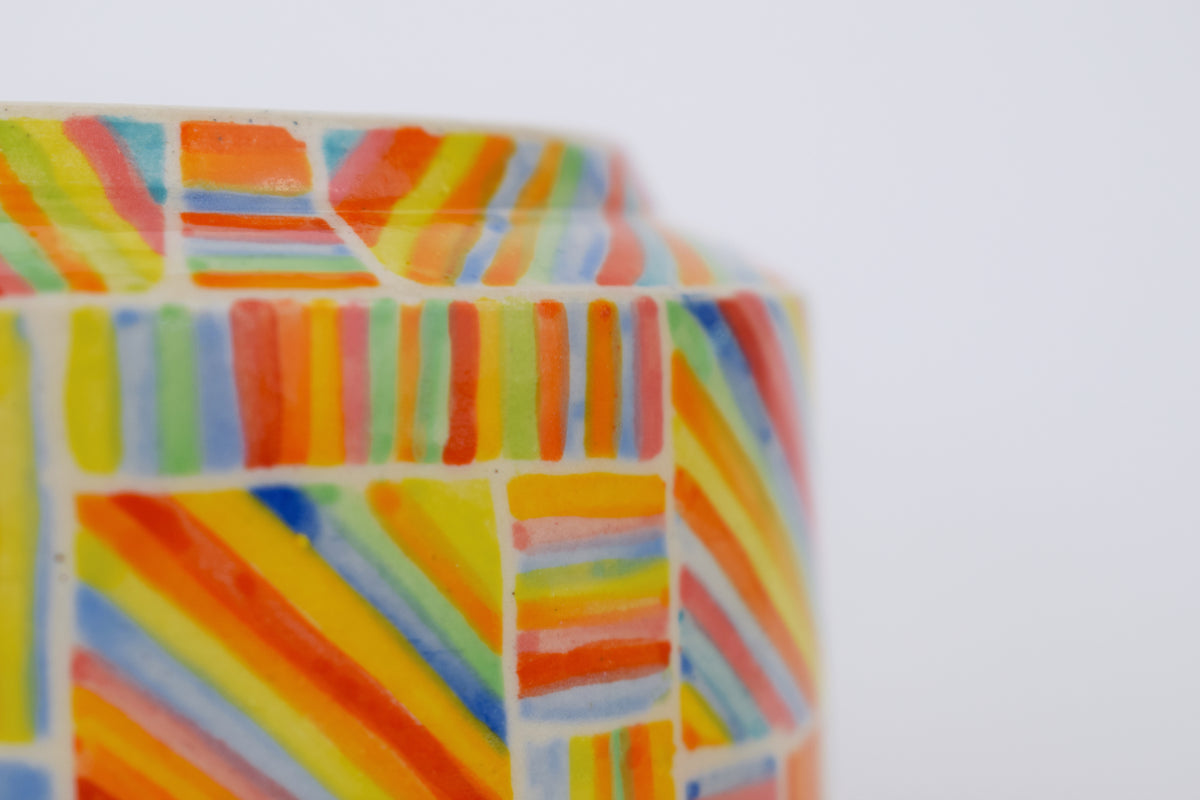 Somewhere Over the Rainbow Vase