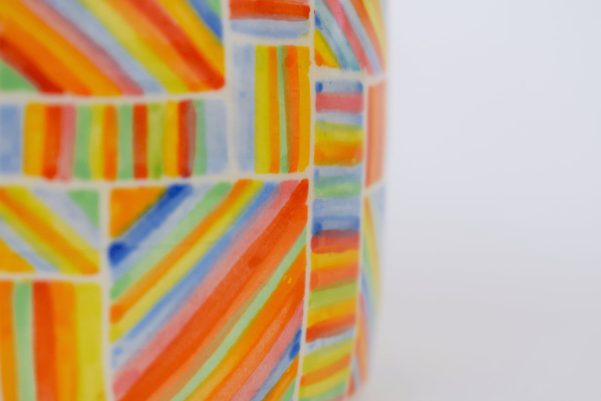 Somewhere Over the Rainbow Vase