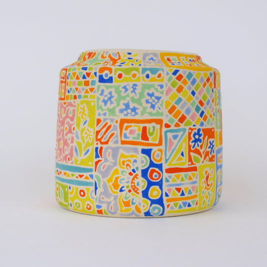 Patchwork Dream Vase (Matte)