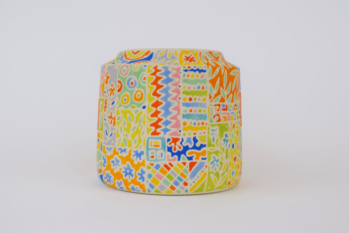 Patchwork Dream Vase (Matte)