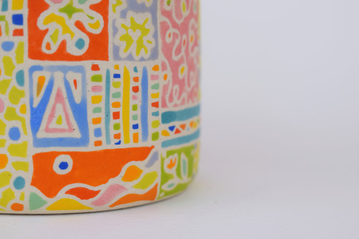 Patchwork Dream Vase (Matte)