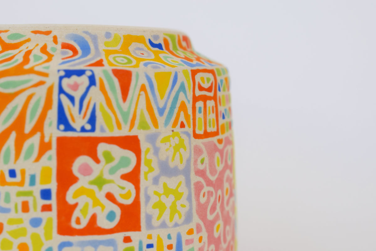 Patchwork Dream Vase (Matte)