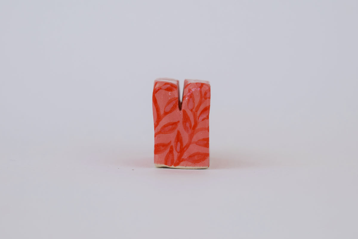 Pink and Red Photo Holder