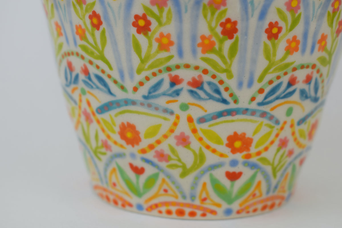 Floral Harmony Vase