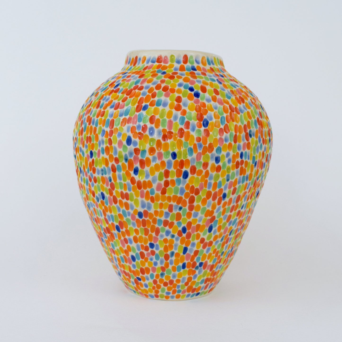 Imperfect Carved Sunshine Vase