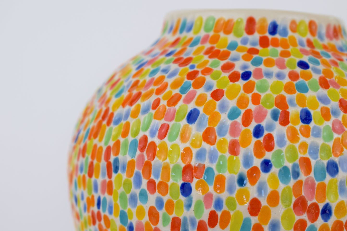 Imperfect Carved Sunshine Vase