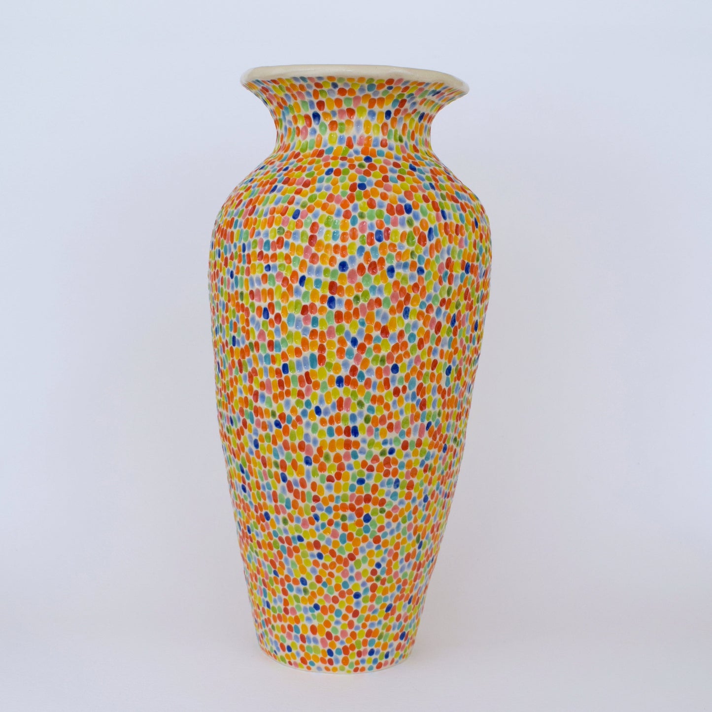 Carved Sunshine Vase