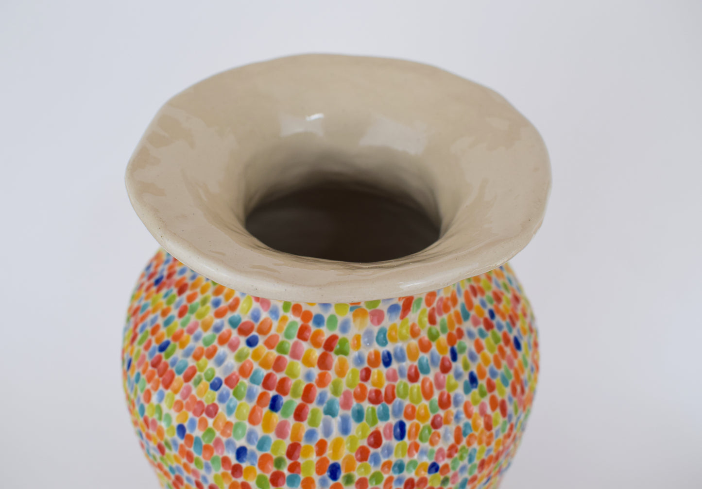Carved Sunshine Vase
