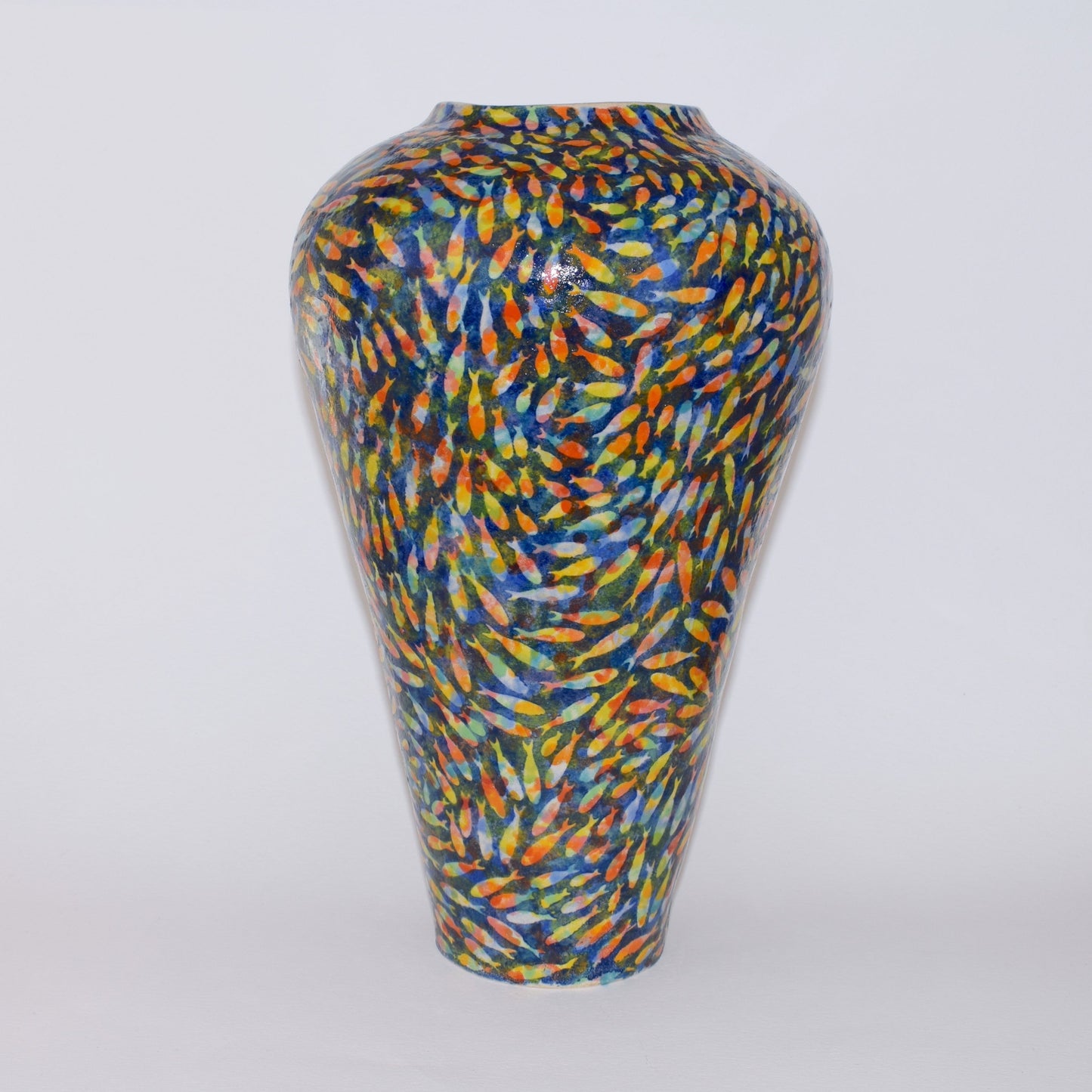 Shoal of Fish Large Vase