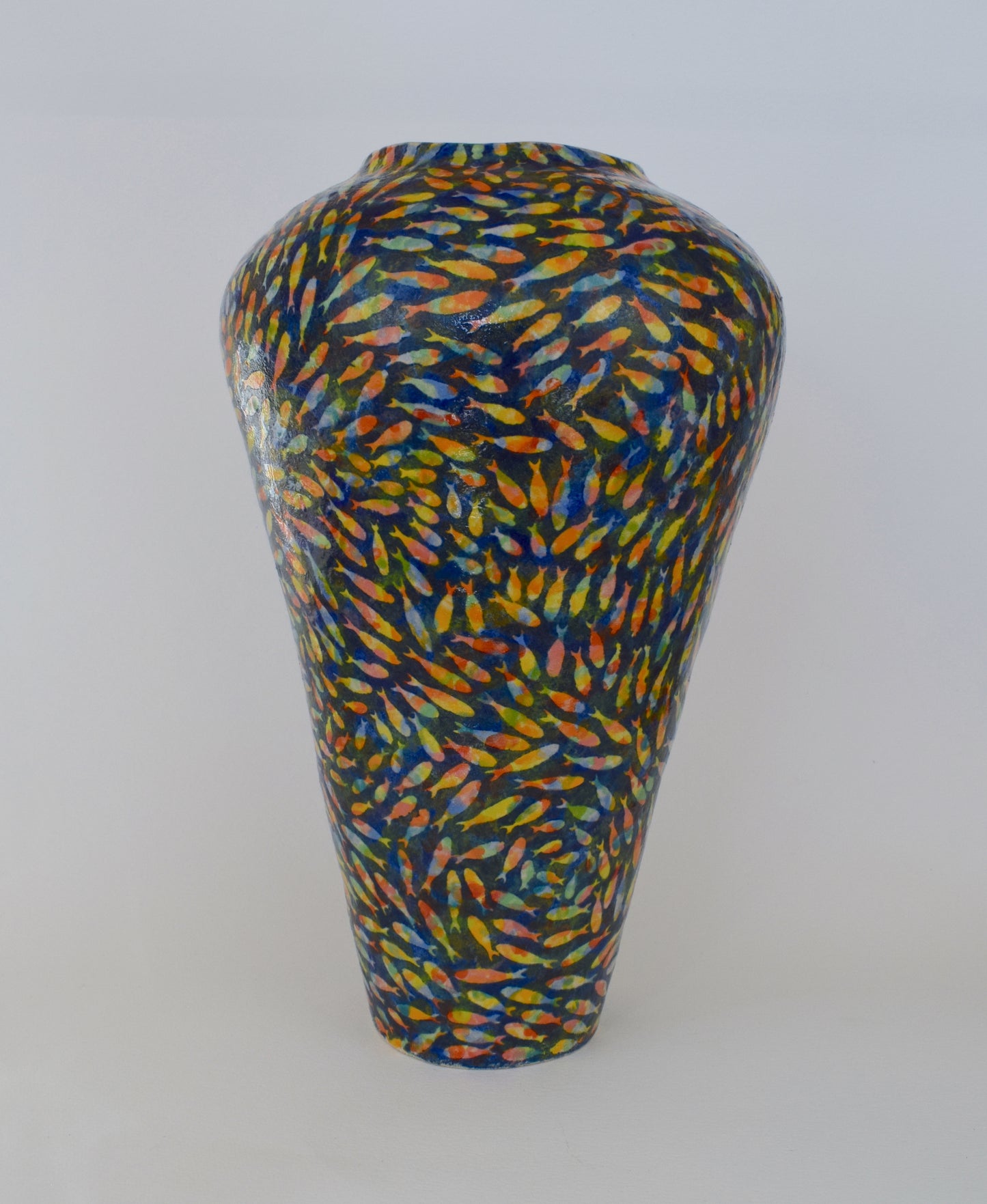 Shoal of Fish Large Vase