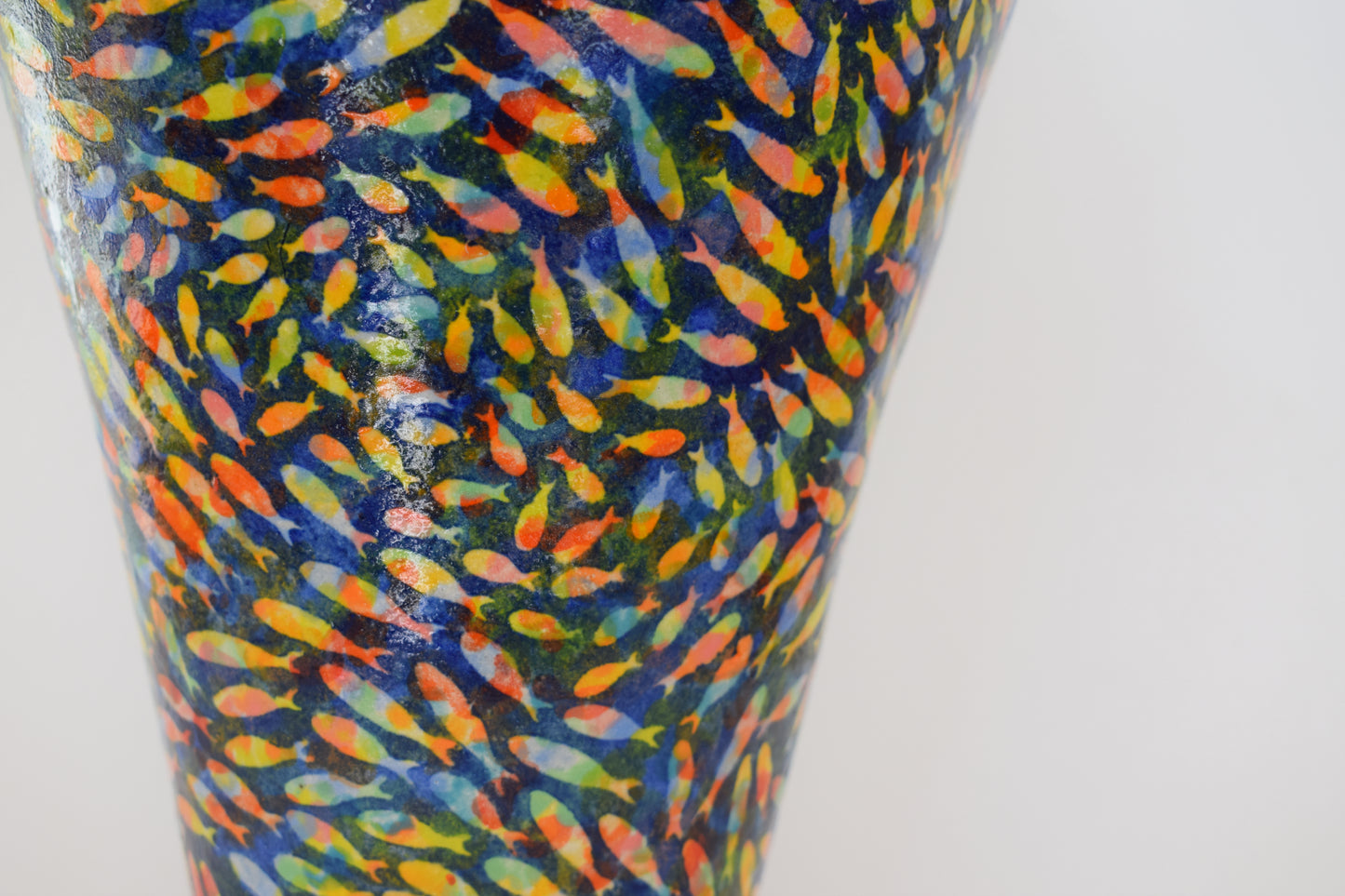 Shoal of Fish Large Vase