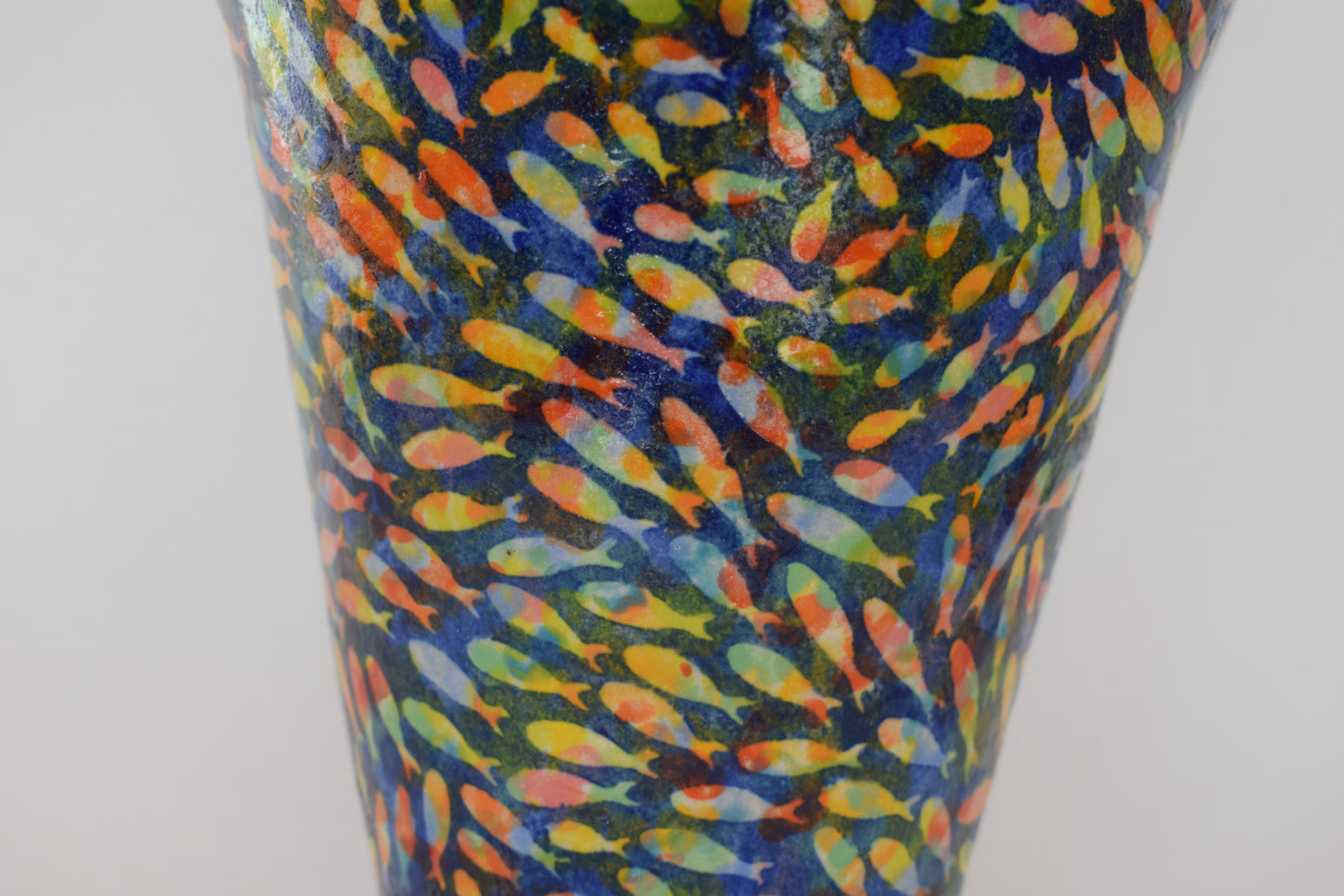 Shoal of Fish Large Vase